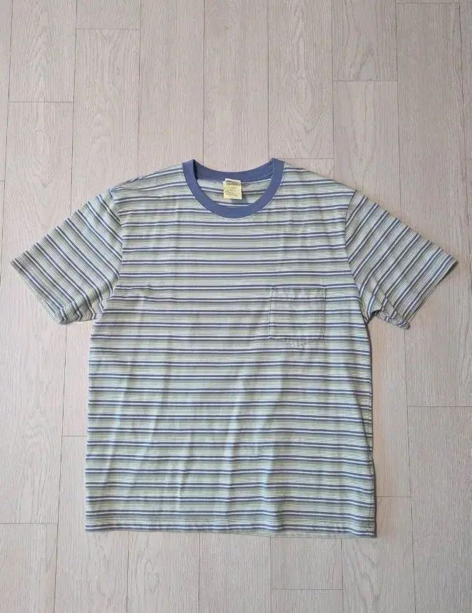 カーキス Border S/S Tee モースグリン