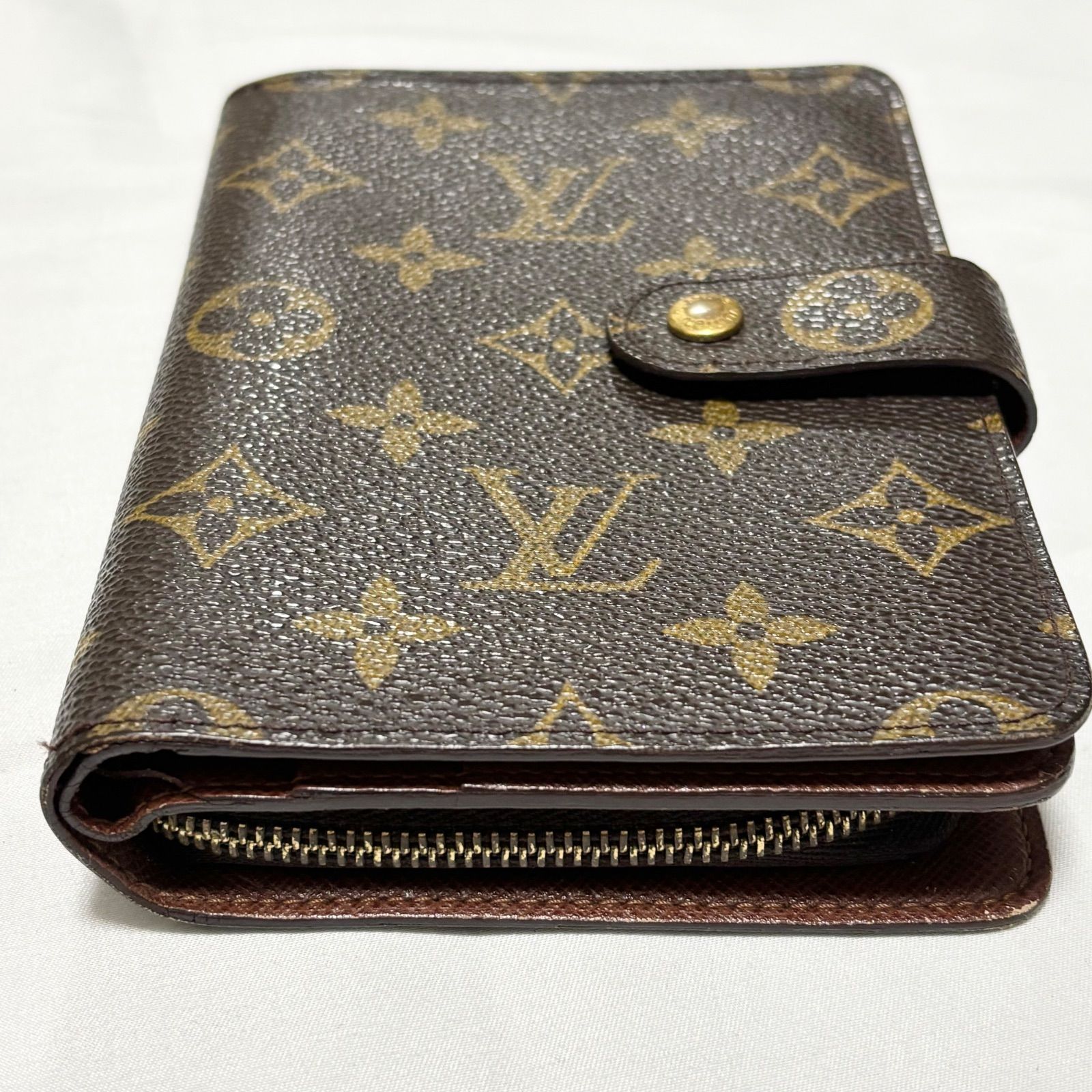 送料無料】Louis Vuitton/ルイヴィトン/ポルト パピエ ジップ/二つ折り