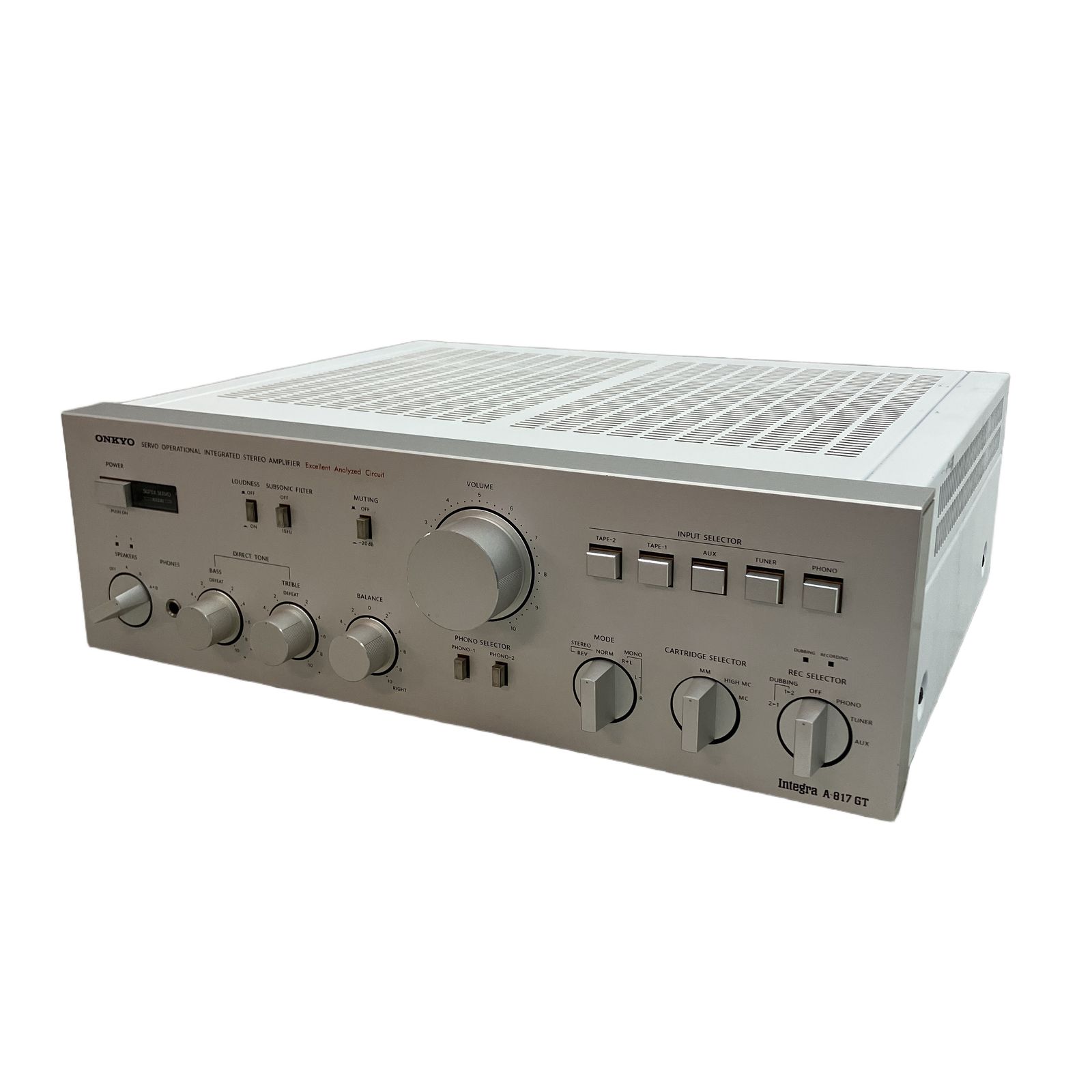 オーディオ機器 ONKYO IntegraA-817GT プリメインアンプ