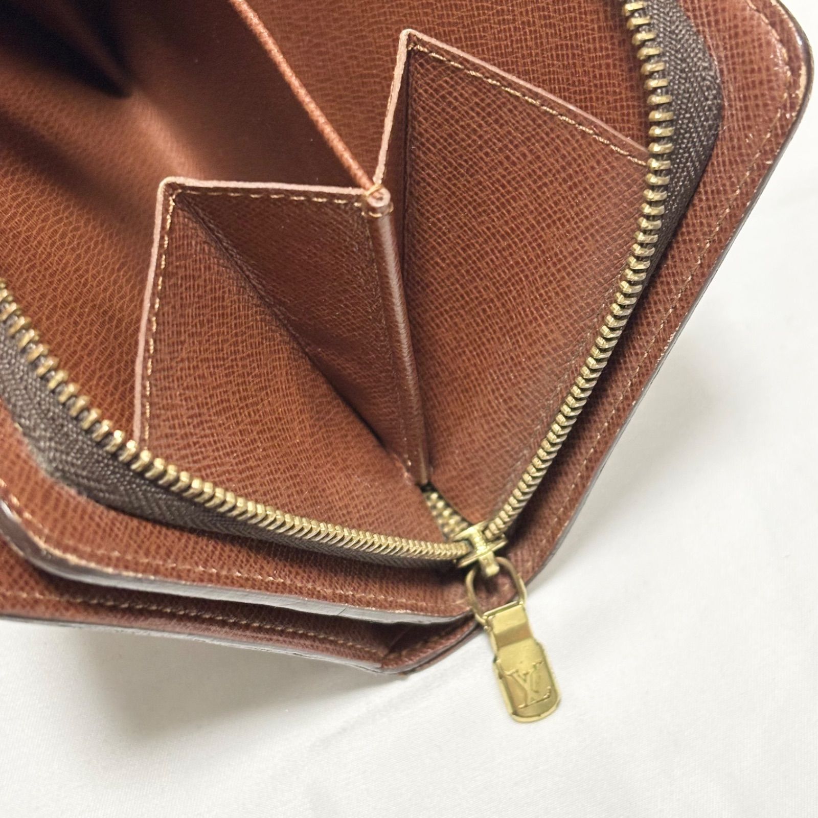 送料無料】Louis Vuitton/ルイヴィトン/ポルト パピエ ジップ/二つ折り