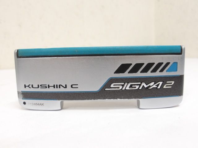 中古】パター ピン SIGMA2 Platinum KUSHIN C オリジナルスチール 3