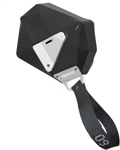 【新品】Aulumu A09 AirPods Pro2 ケース【第2/第1世代対応】ロック付き シリコン エアーポッズ プロ 2 全面保護 耐衝撃 カラビナ付き ジオメトリック ベルクロファスナー付き 亜鉛合金 Apple AirPods P 356ead9c