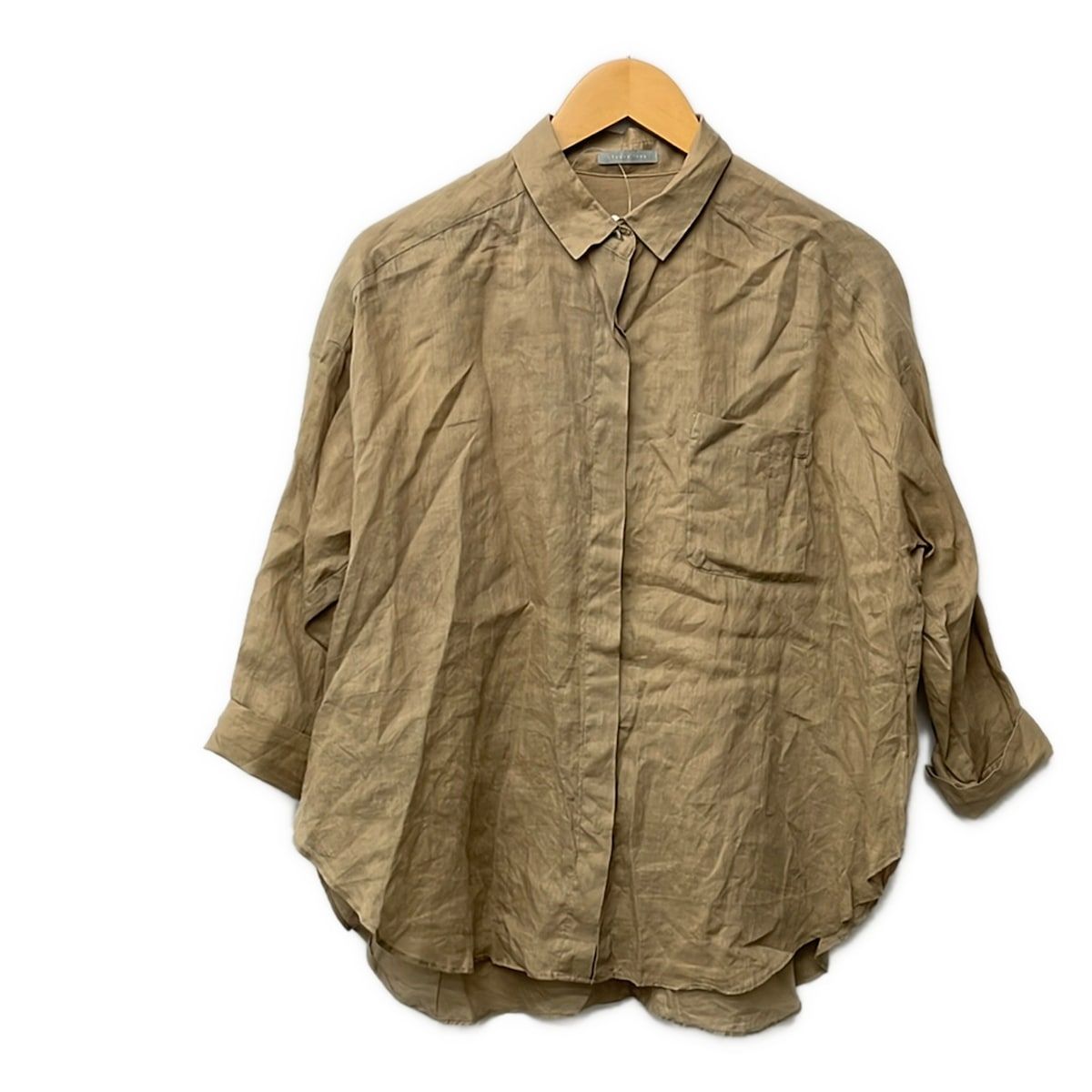 theory luxe(セオリーリュクス) 七分袖シャツブラウス サイズ38 M