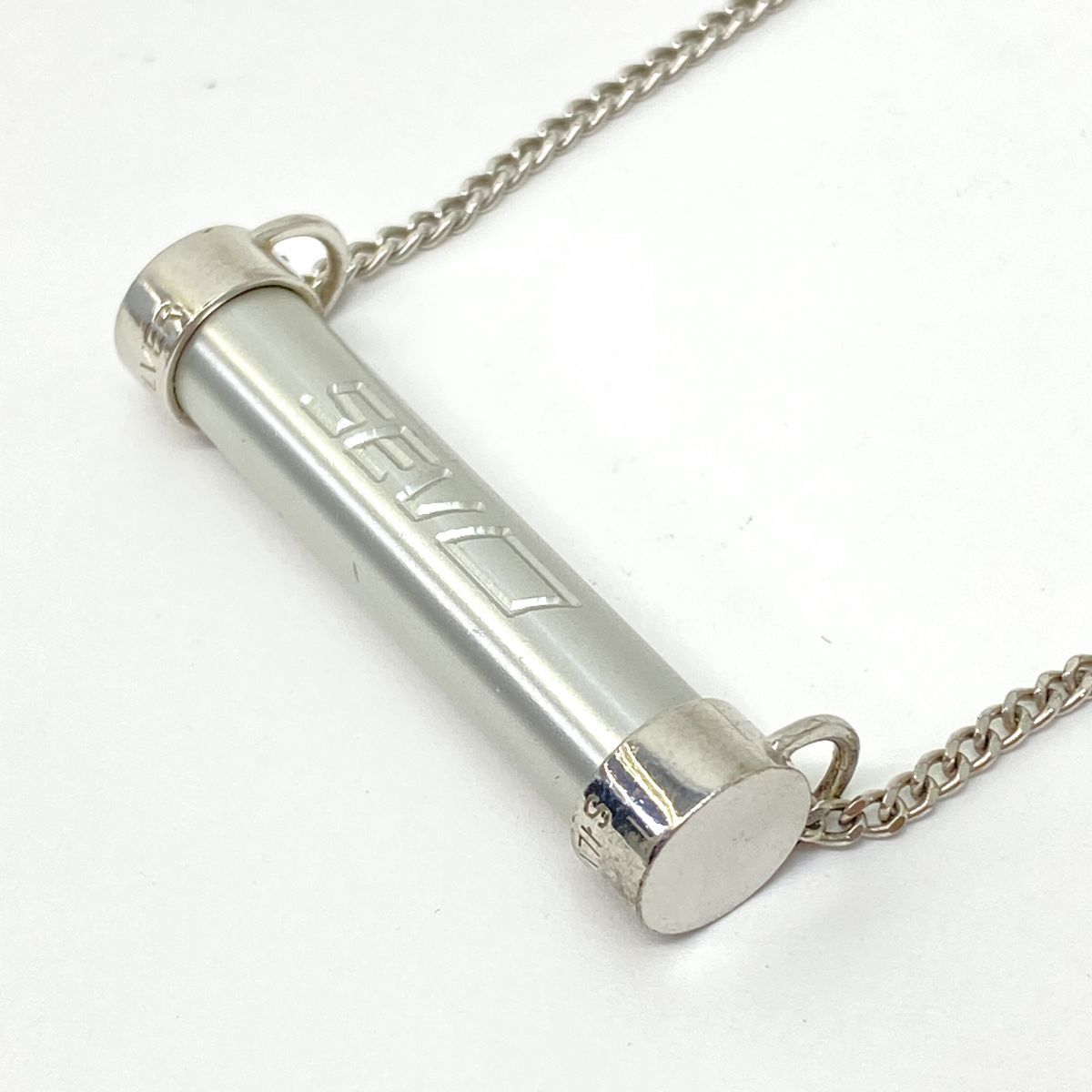 SEV セブ メタルレール Si ネックレス シルバー925 ※中古 - メルカリ