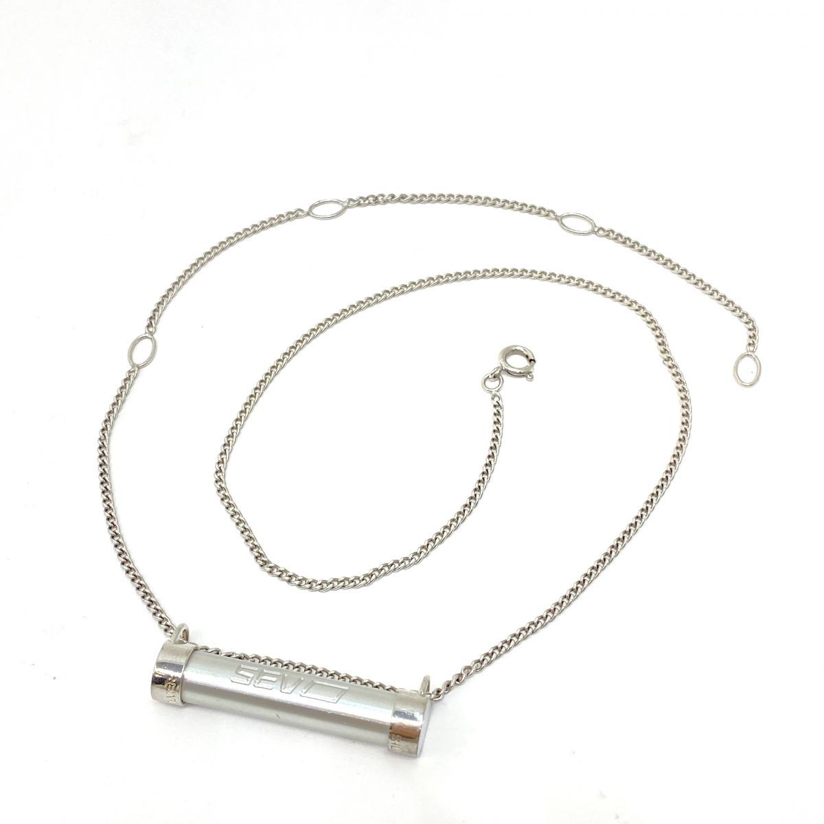 SEV セブ メタルレール Si ネックレス シルバー925 ※中古 - メルカリ