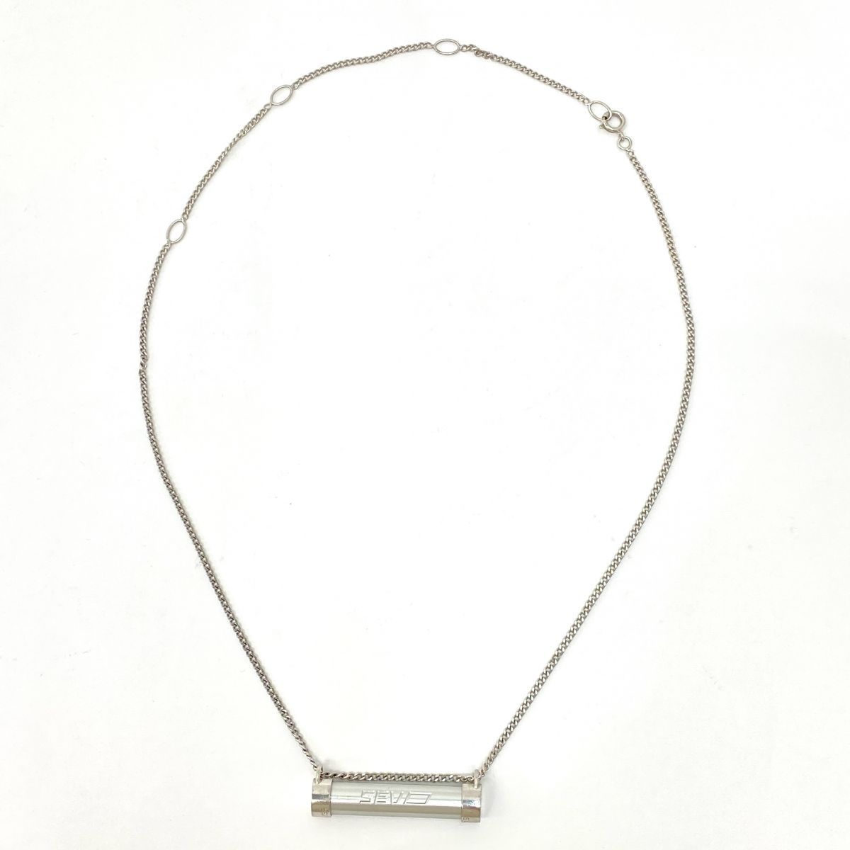 SEV セブ メタルレール Si ネックレス シルバー925 ※中古 - メルカリ