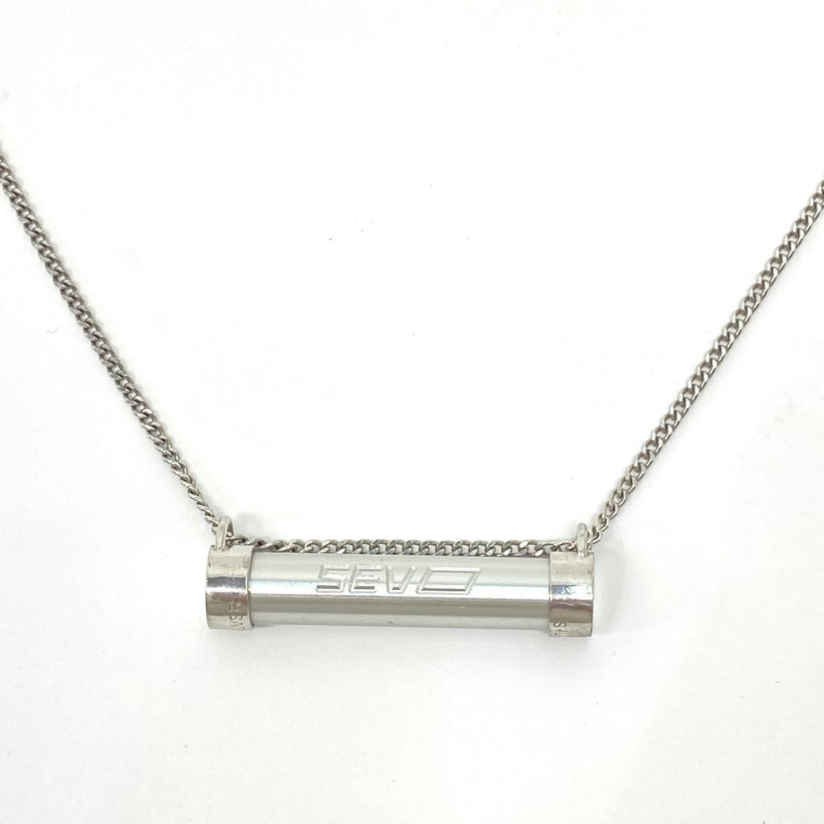 SEV セブ メタルレール Si ネックレス シルバー925 ※中古 - メルカリ