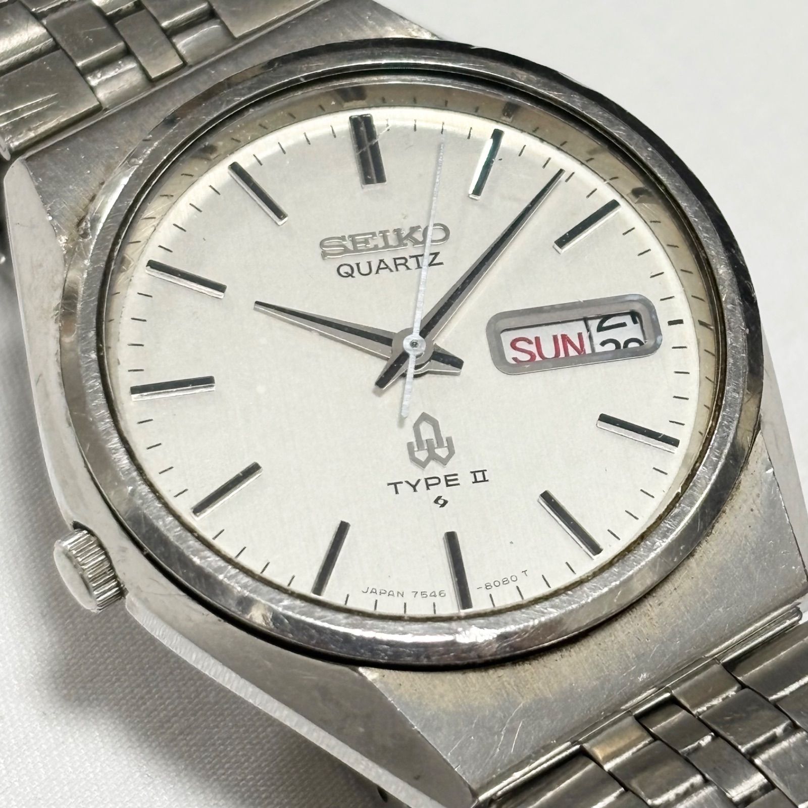 送料無料】【ジャンク品扱い】SEIKO/セイコー/TYPE2/タイプ2/7546-8070
