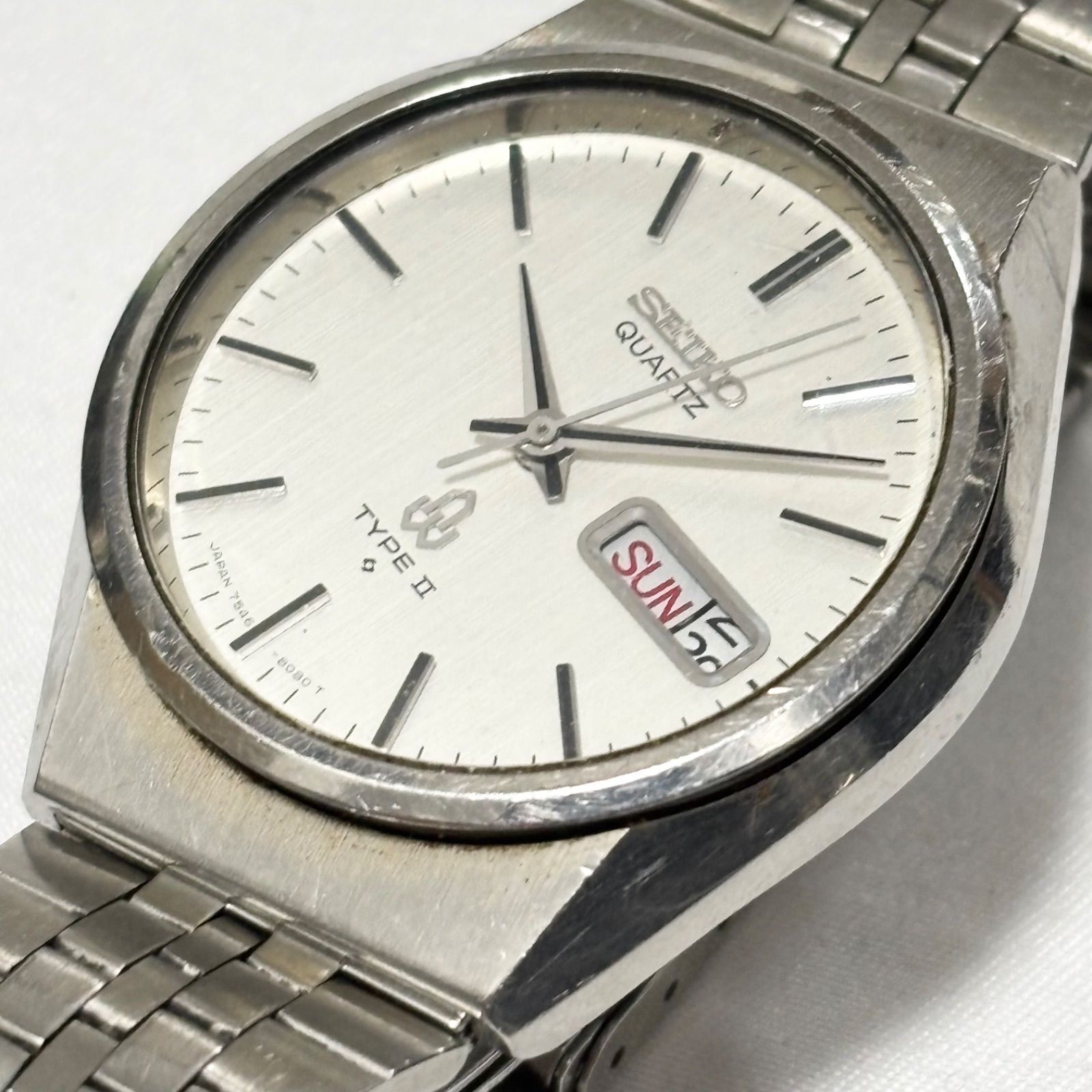 送料無料】【ジャンク品扱い】SEIKO/セイコー/TYPE2/タイプ2/7546-8070 