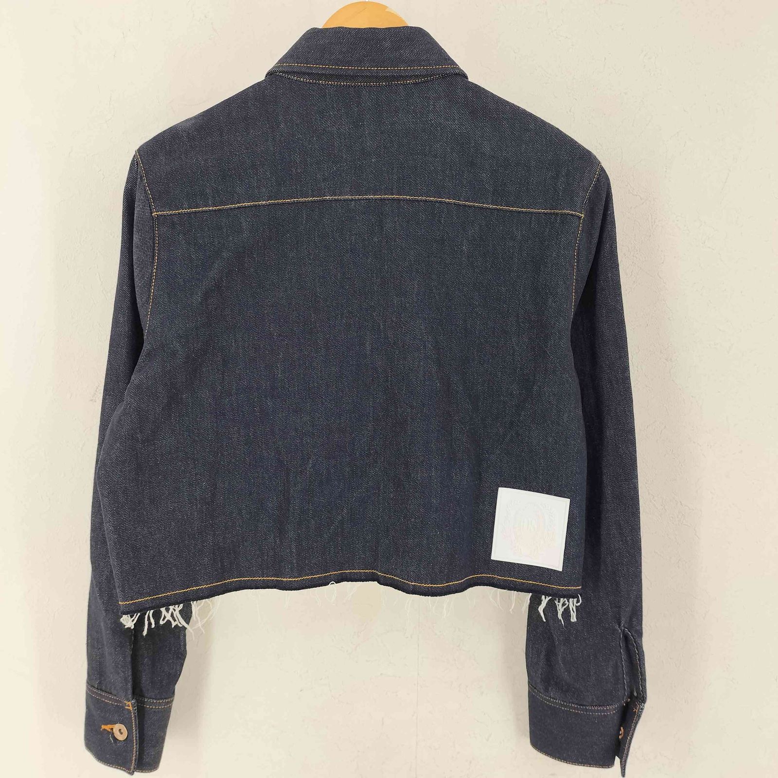 【DOUBLE STANDARD CLOTHING】 クロップドデニムジャケット ダブルスタンダードクロージング DOUBLE STANDARD CLOTHING クロップド
