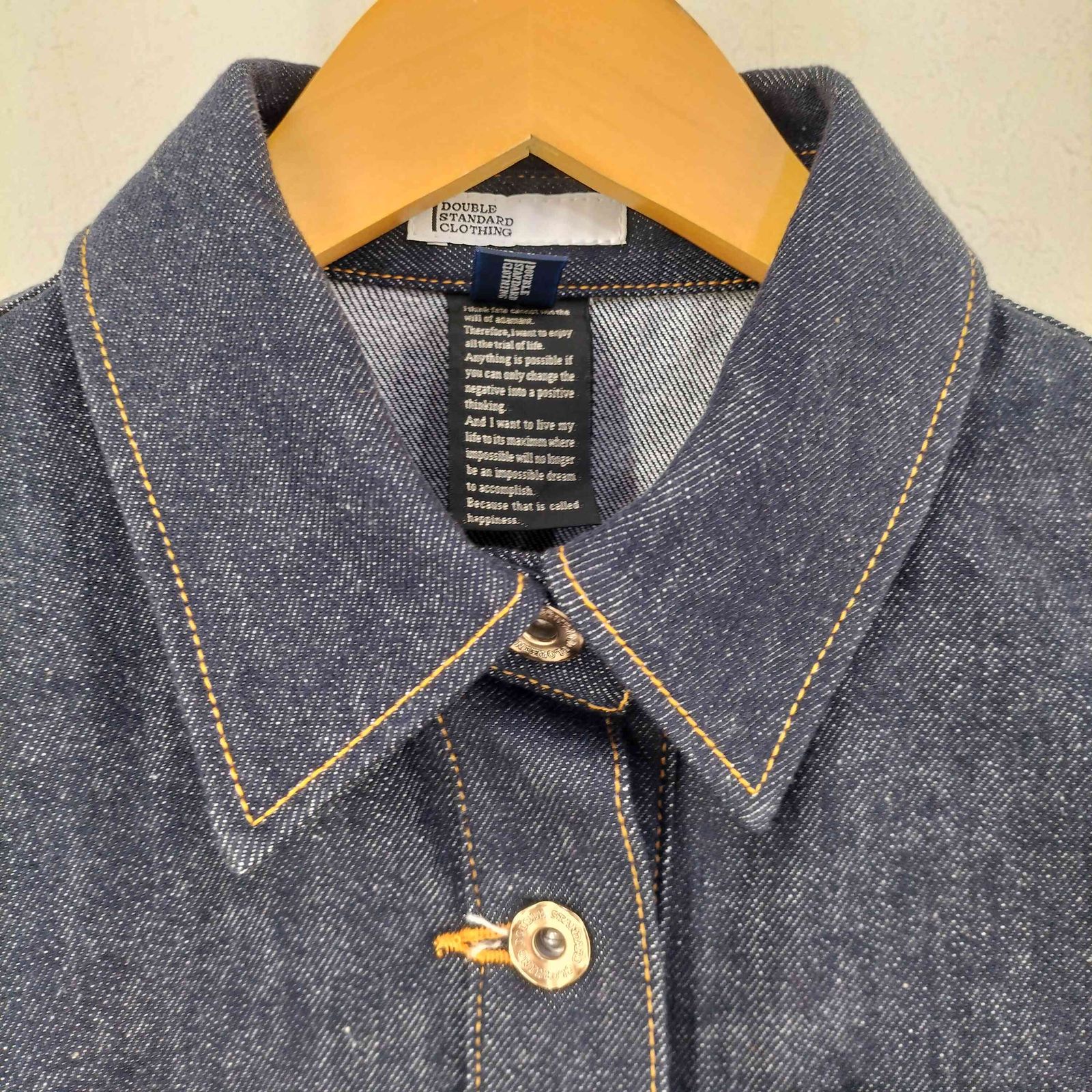 【DOUBLE STANDARD CLOTHING】 クロップドデニムジャケット ダブルスタンダードクロージング DOUBLE STANDARD CLOTHING クロップド