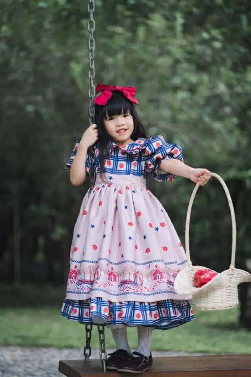 赤ちゃん ハンドメイドドレス ハンドメイド キングダム アメリカンヴィンテージ ドレス 100 120 9,321円