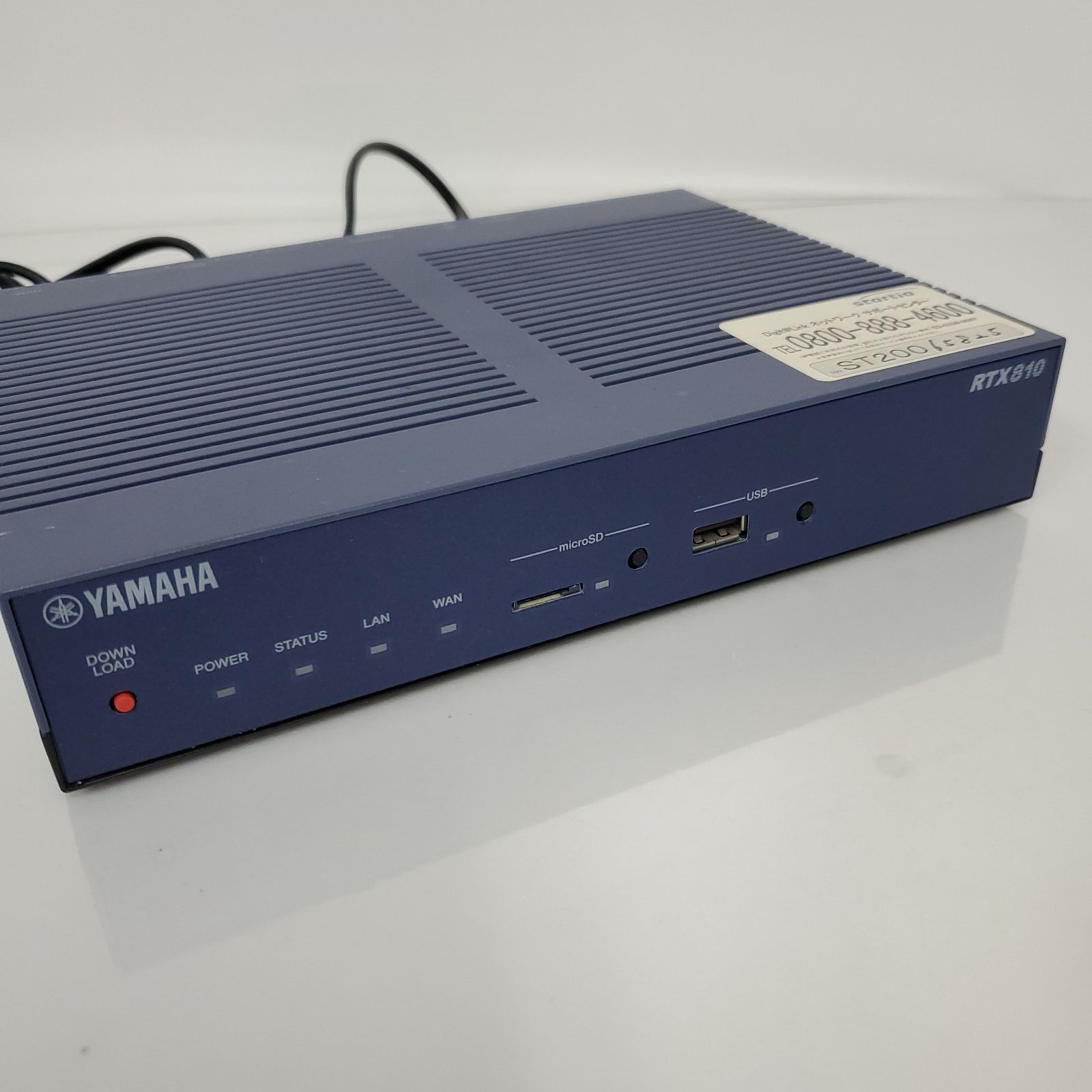 YAMAHA ・RTX810・4ポート・ハブ・通電動作確認済み！#001561 - メルカリ