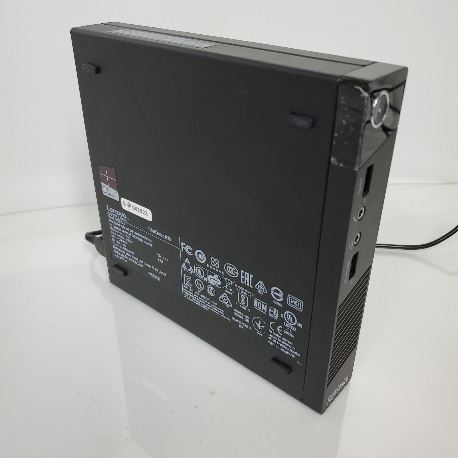 LENOVO・超軽量！デスクトップPC・ThinkCentre M73 Tiny・10AXA36PJP