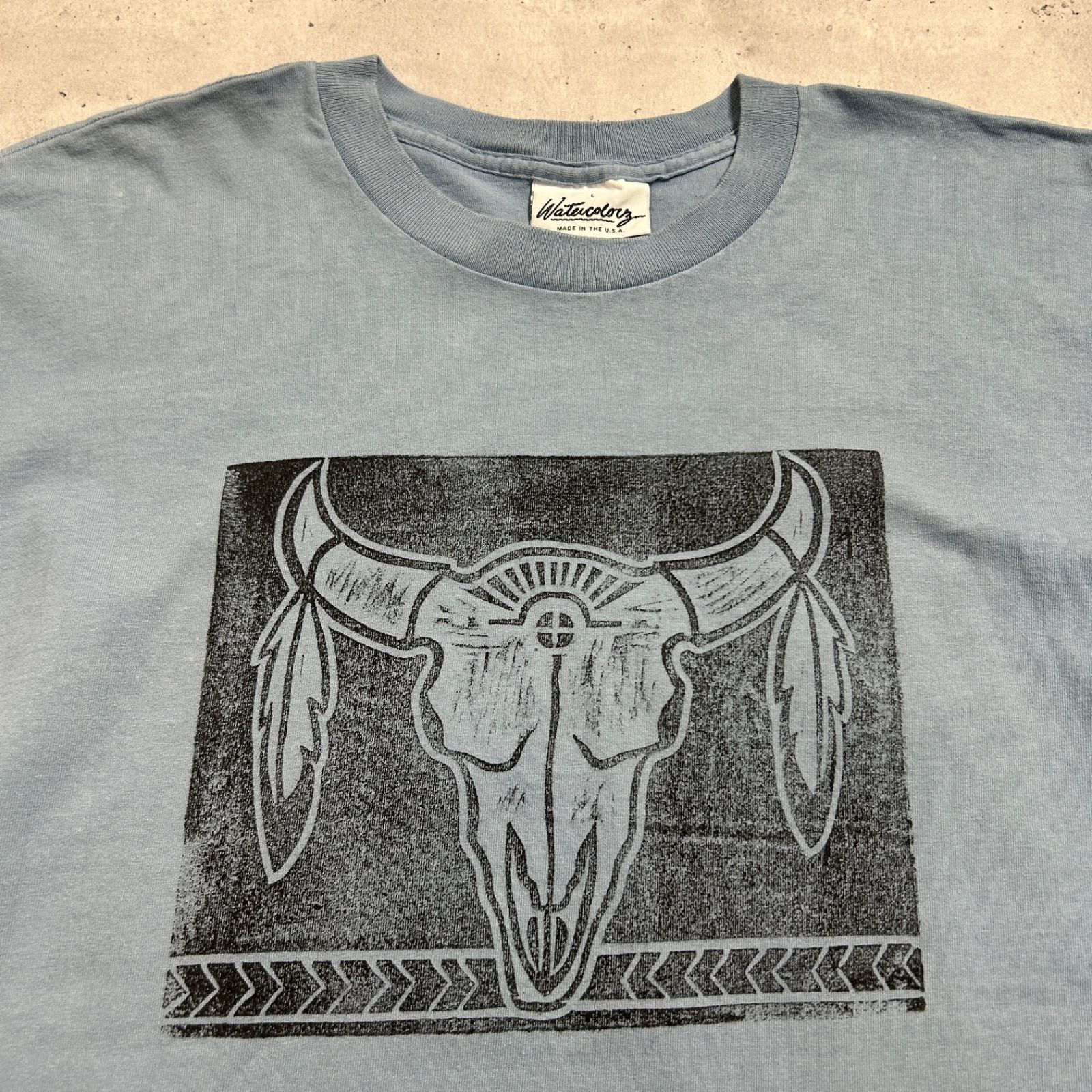 90sEasyriders Tシャツ XL バッファロー 90s USA製 バッファロー スカル ヴィンテージTシャツ ネイティブ