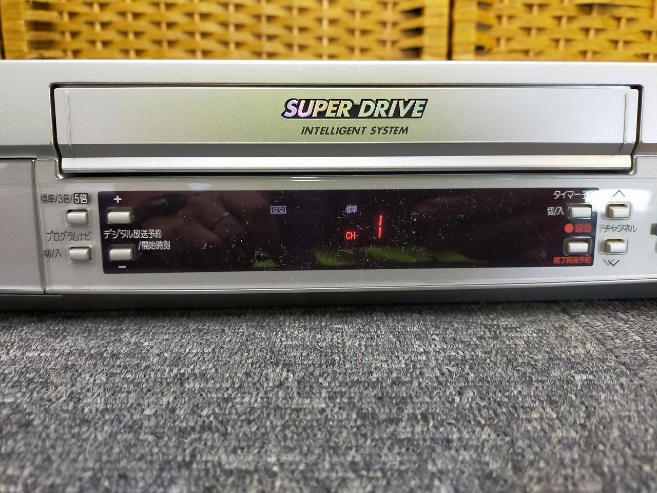 Panasonic NV-SVB300 S-VHSビデオデッキ BS対応 通電確認済み VHS取出
