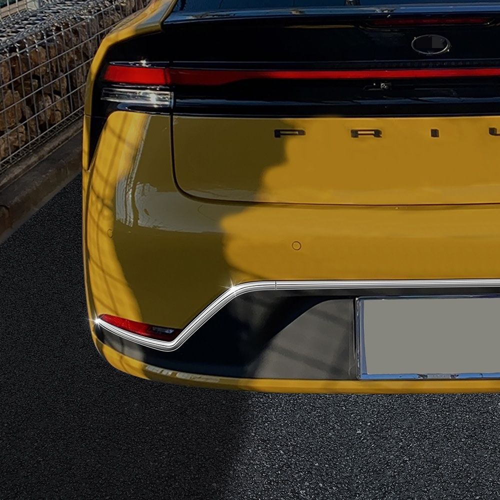 【送料無料】23款 トヨタ プリウス 60系 専用 リアバンパーガーニッシュ トリム ドレスアップ 外装 カスタム おしゃれ クローム調 高級感 アクセサリー パーツ ギフト