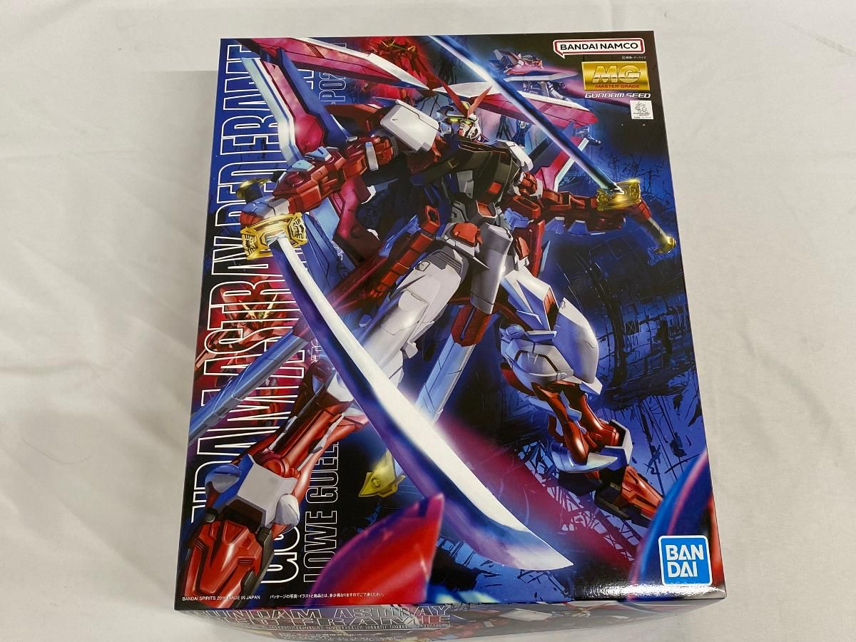 【未開封】MG 機動戦士ガンダムSEED ASTRAY ガンダムアストレイレッドフレーム改 1/100 色分け済みプラモデル
