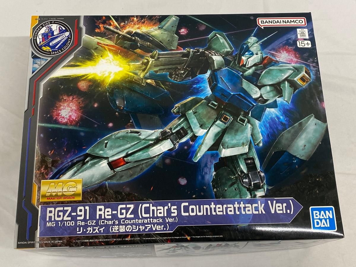 新品未開封MGRGZ-91Re-GZ(シャアの逆襲 Ver.)福岡ガンダムベース 未開封】1/100 MG RGZ-91 リ・ガズィ(逆襲のシャアVer.) 「機動戦士