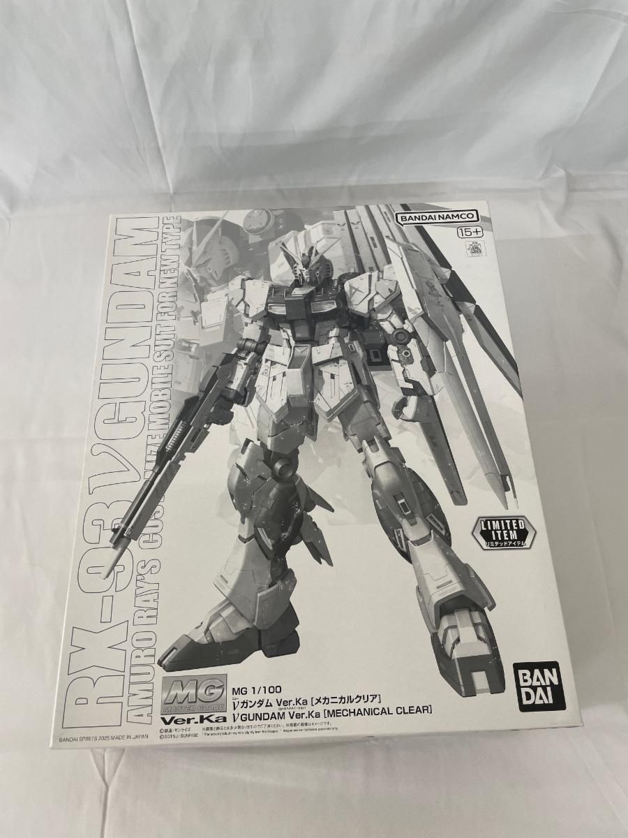 MG 1/100 νガンダム Ver.Ka (メカニカルクリア) Amazon | MG 1/100 νガンダム Ver.Ka [メカニカルクリア] 組み立て式