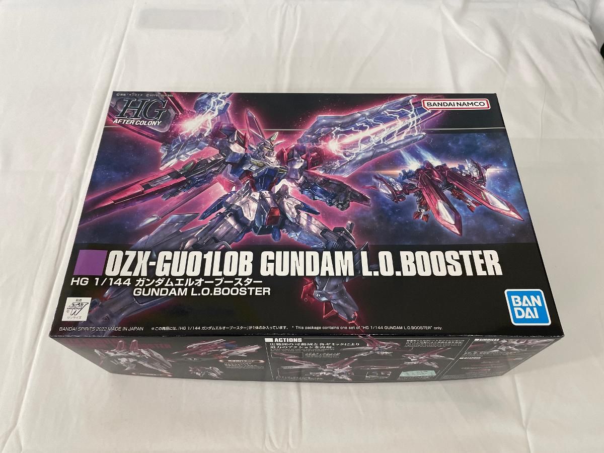 【未開封】1/144 HG OZX-GU01LOB ガンダムエルオーブースター