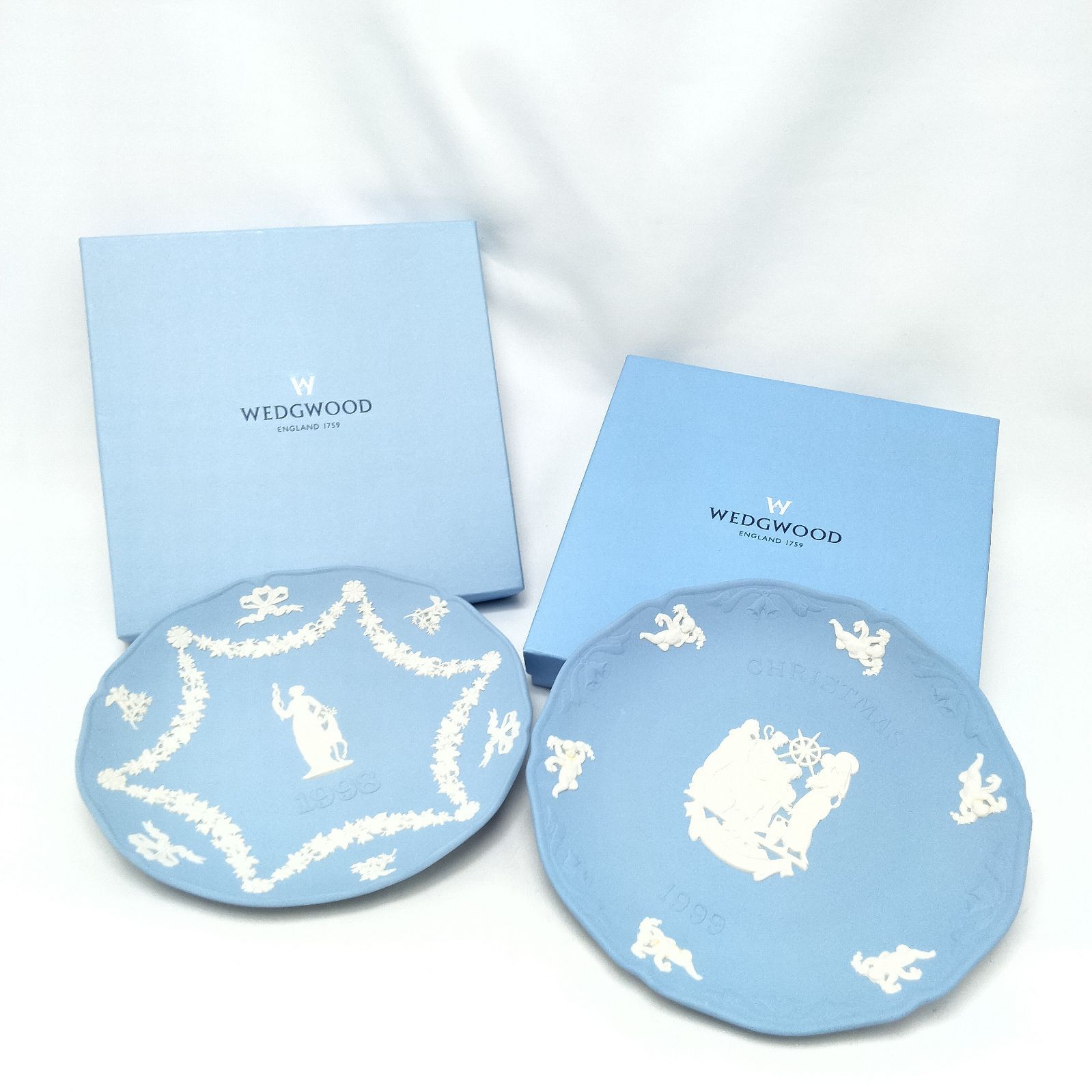 ✨️WEDGWOOD✨️ウェッジウッド お皿2枚 ミニプレート 小皿 飾り皿 絵
