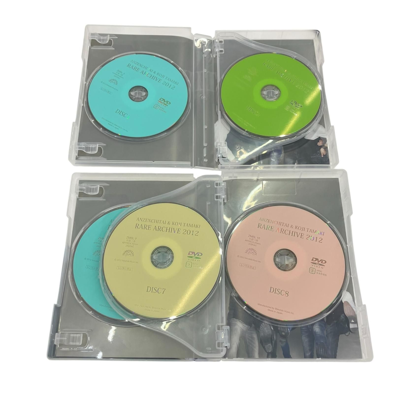 186002 現状品 安全地帯 AND 玉置浩二 RARE ARCHIVE 2012 DVD - メルカリ