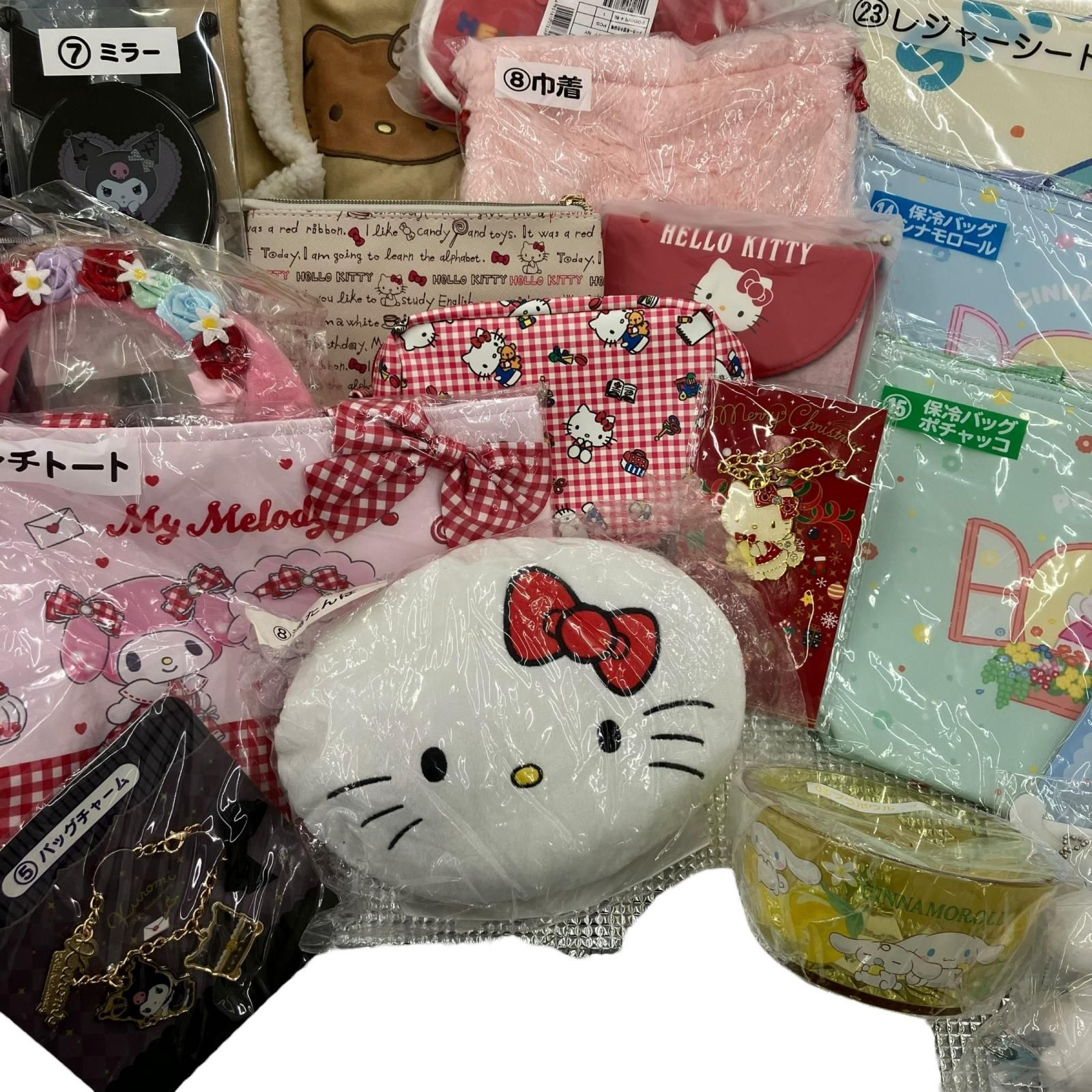 186000 現状品 サンリオ キャラクター キティちゃん マイメロ クロミ