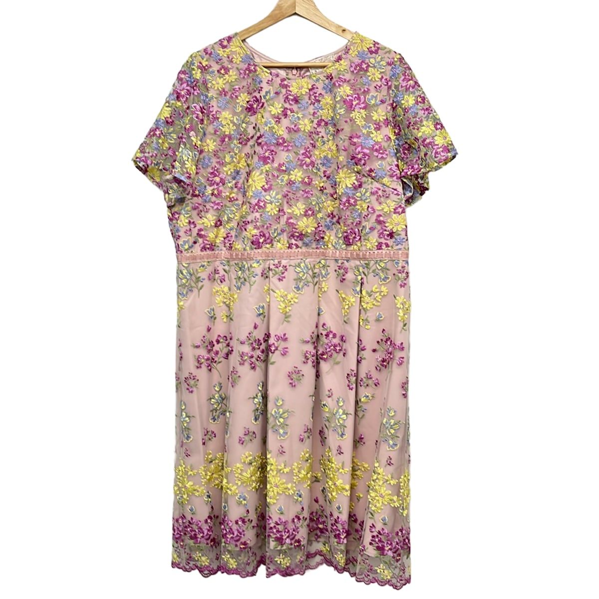 Rose Tiara(ローズティアラ) ワンピース サイズ50 XL レディース美品