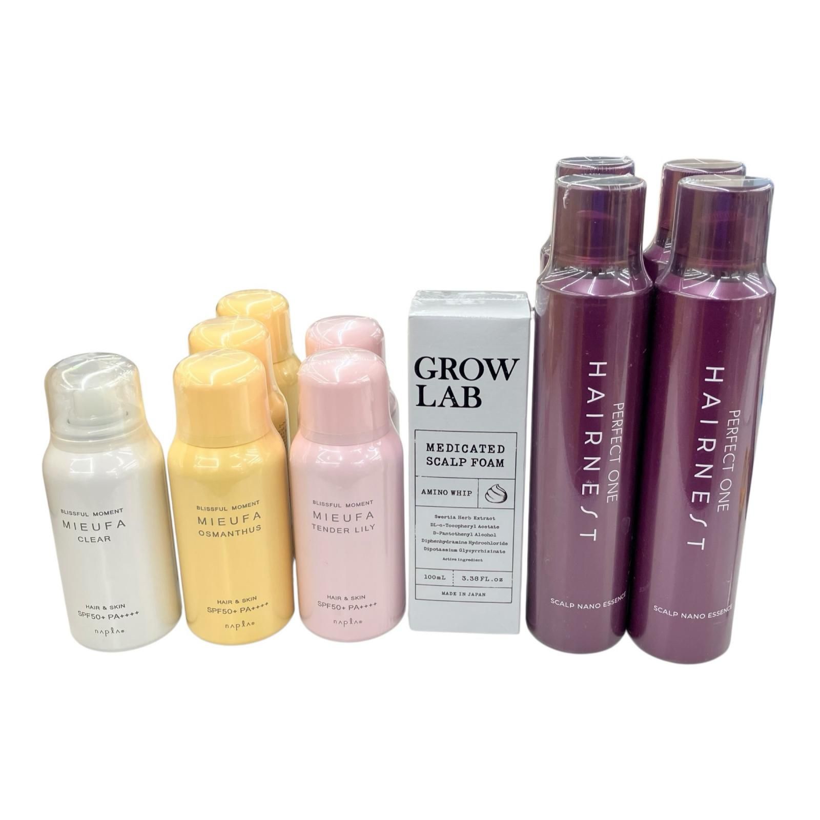186001 新品未使用 ナプラ パーフェクトワン グロウラボ ヘアケア用品 