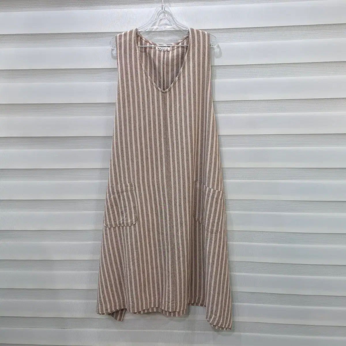 SM2 ストライプ リネン ONE PIECE - ウィメンズM