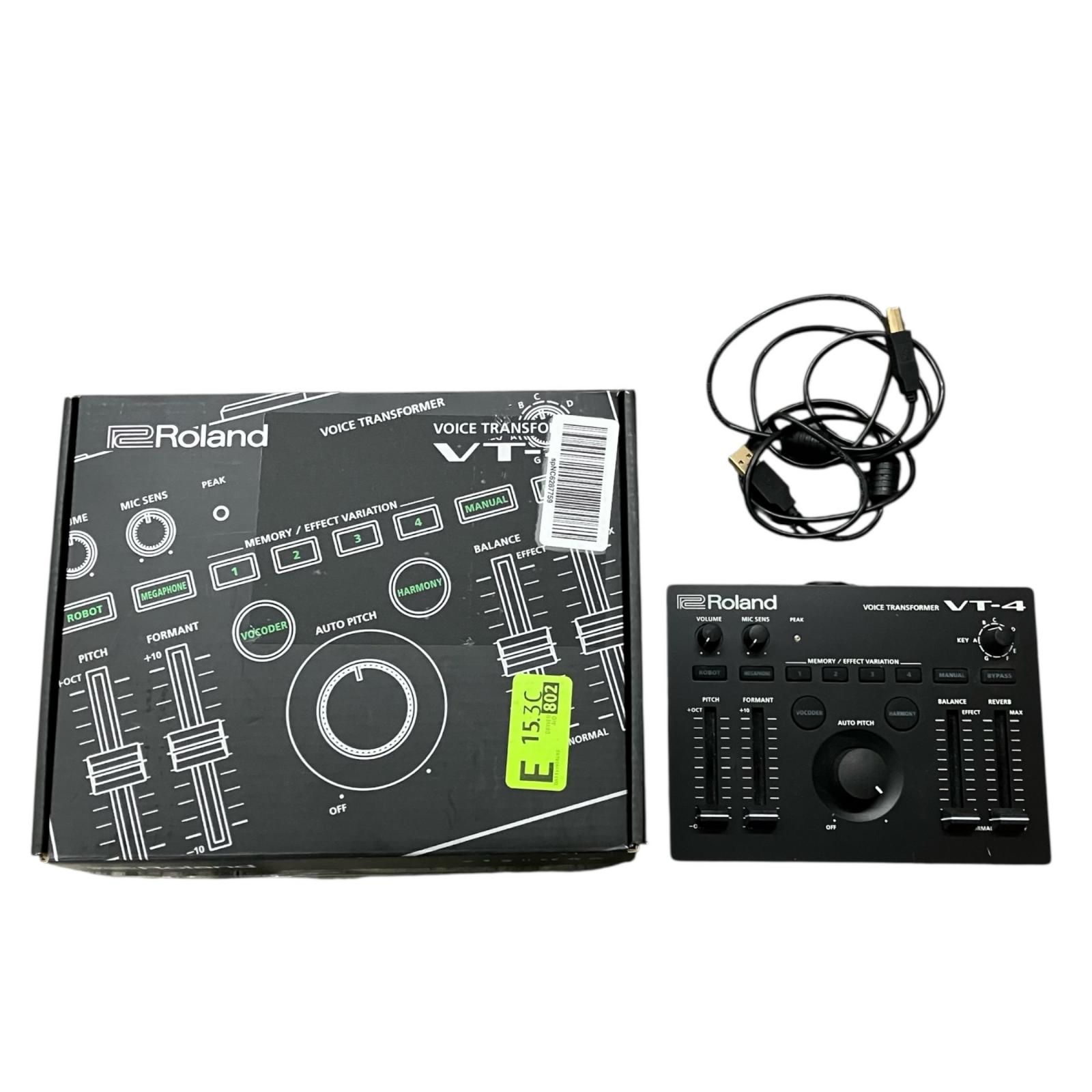 199990 現状品 Roland ローランド ボイス トランスフォーマー VT-4 199990 現状品 Roland ローランド ボイス トランスフォーマー VT-4