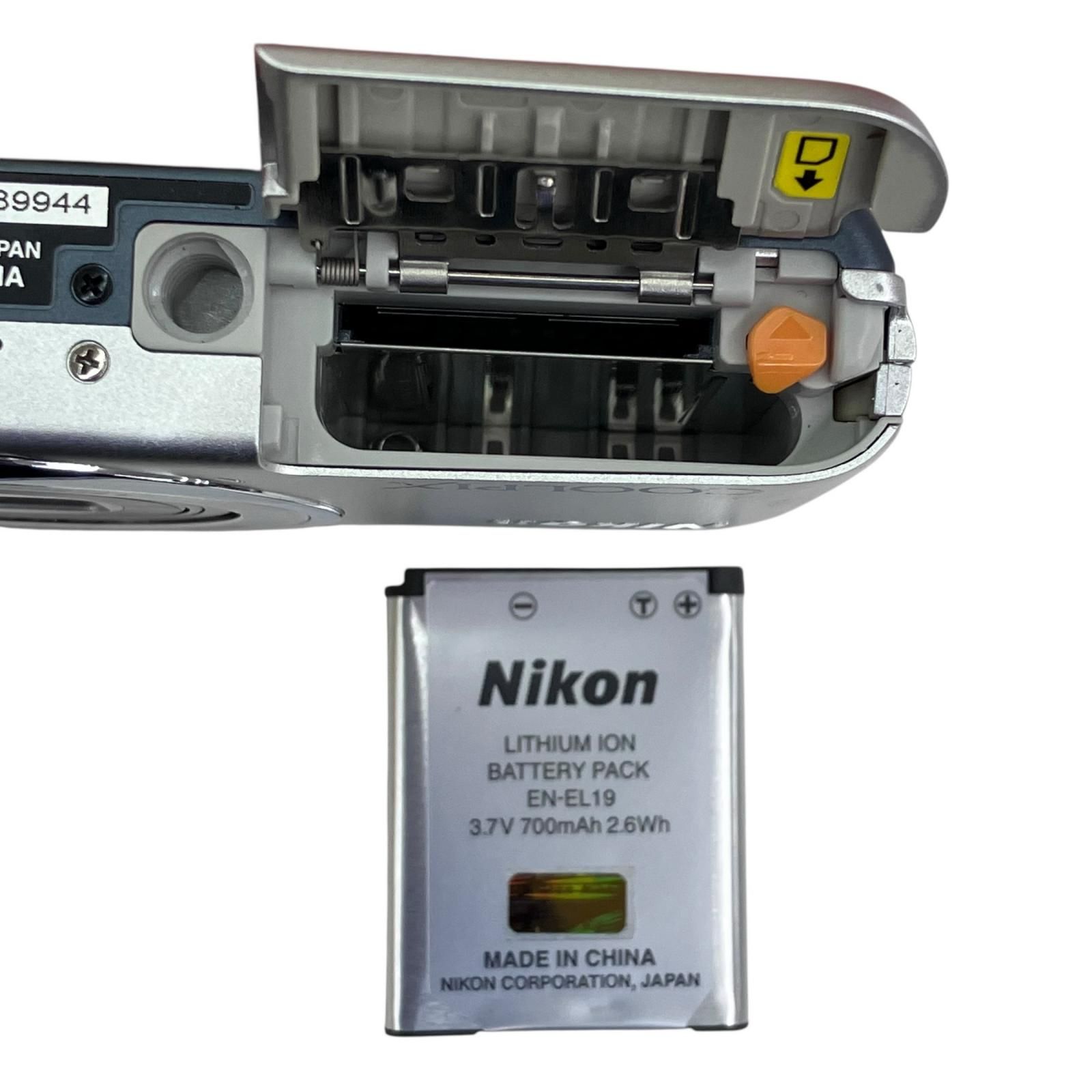 186000 現状品 Nikon ニコン COOLPIX S3500 7xWIDE シルバー - メルカリ