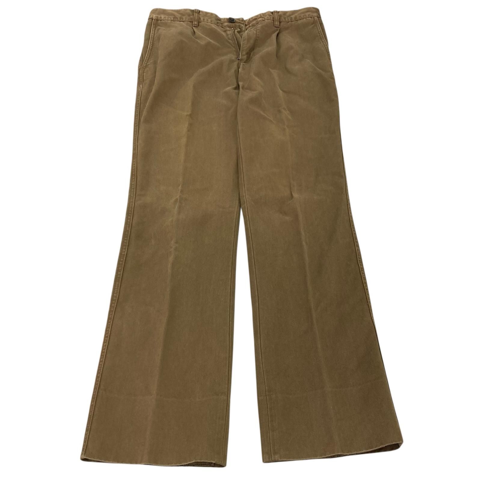 186005 現状品 BURBERRY バーバリー スラックス パンツ ブラウン系