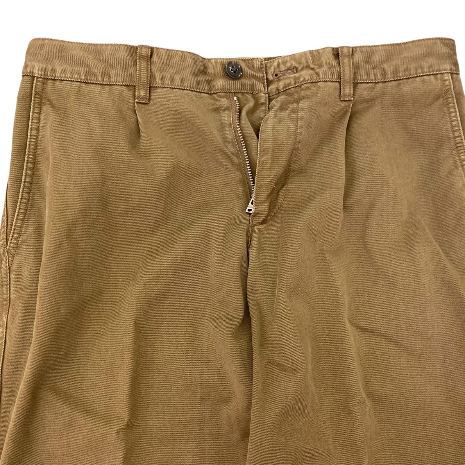 186005 現状品 BURBERRY バーバリー スラックス パンツ ブラウン系