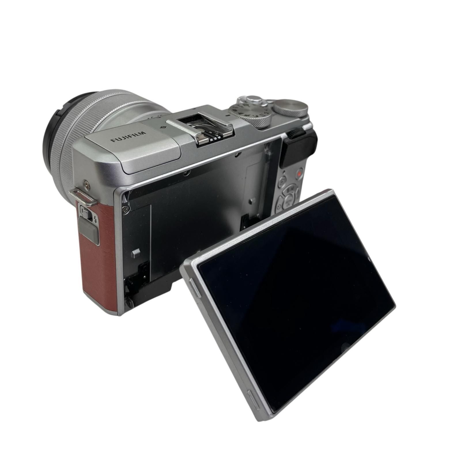 186000 FUJIFILM フジフィルム X-A5 シルバー/ブラウン - メルカリ