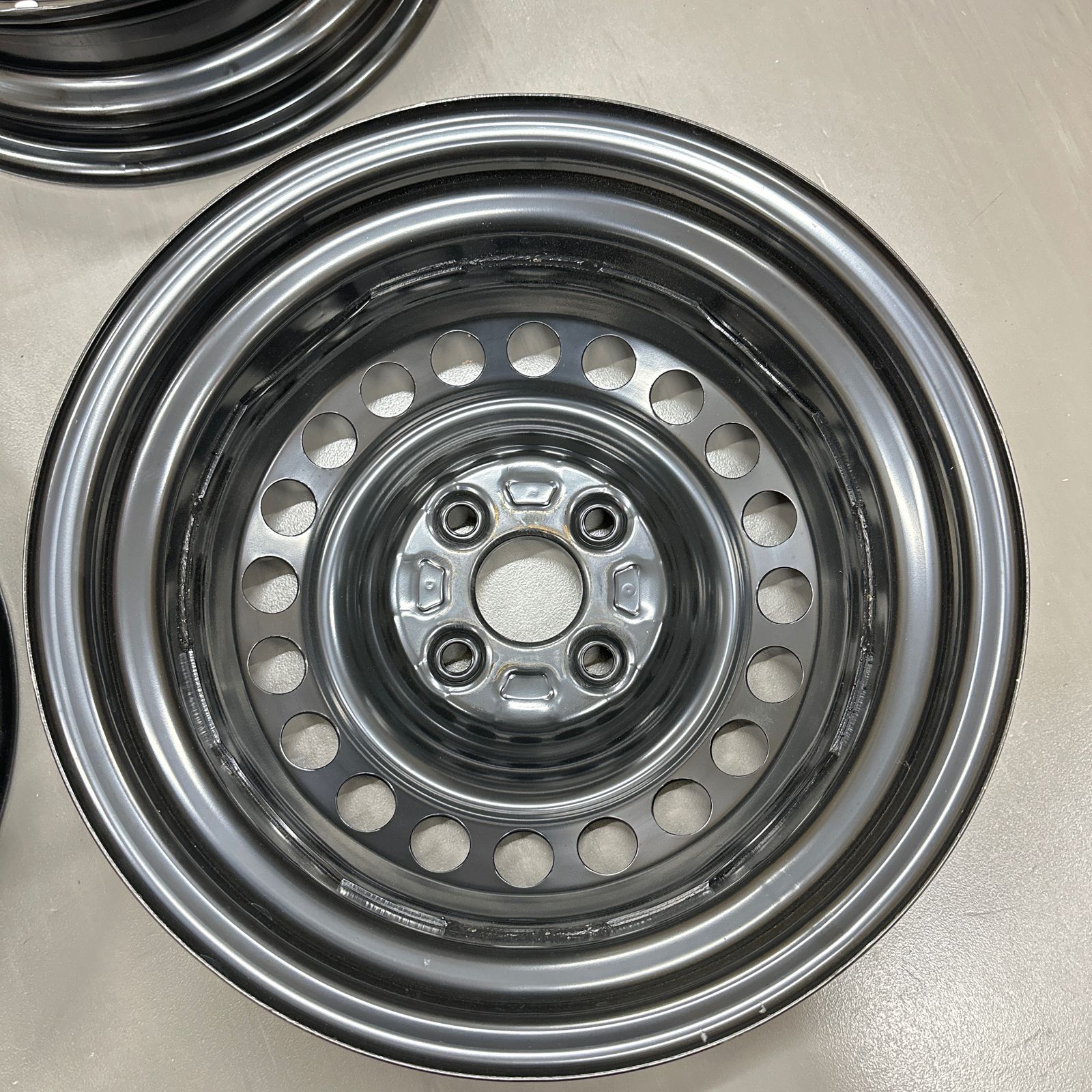 新品未使用未開封 ダイハツ ムーヴ キャンバス　純正ホイール4本 4穴 14インチ 4.5J ダイハツ ムーヴキャンバス 純正 スチールホイール