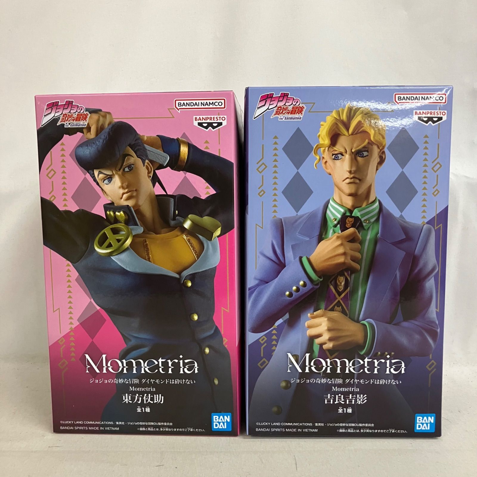 未開封 ジョジョの奇妙な冒険 Mometria 東方仗助 吉良吉影 フィギュア