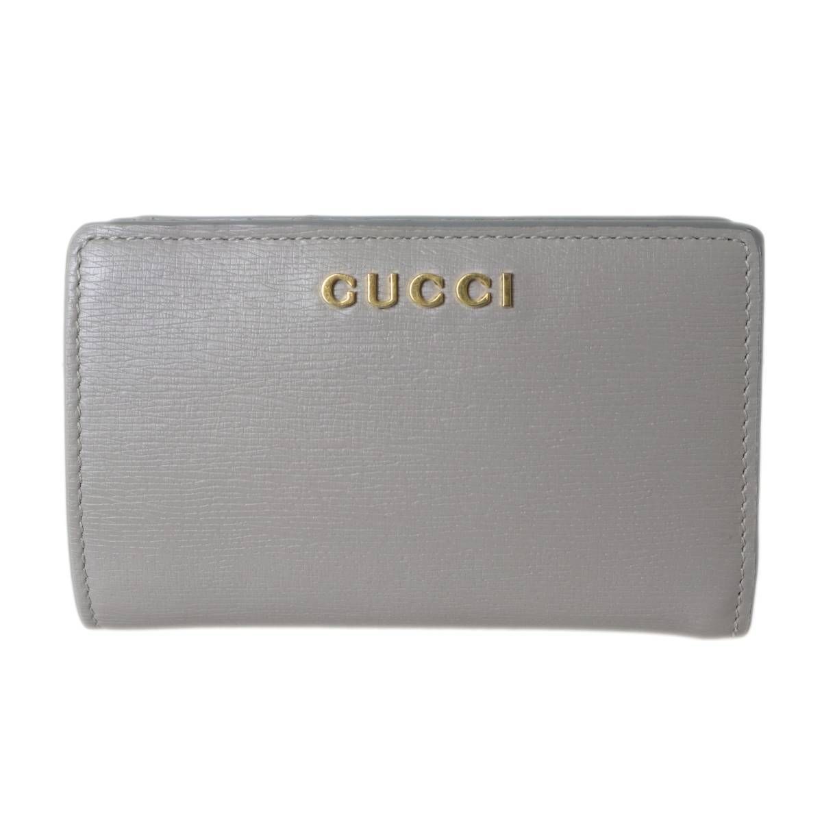 GUCCI/グッチ 二つ折り財布 ライトグレー 772640 2149 保存袋、保存箱 GUCCI/グッチ 二つ折り財布 ライトグレー 772640 2149 保存袋、保存箱