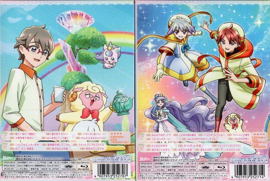 アニメBlu-ray AmazonBOX付)わんだふるぷりきゅあ! 初回限定版 全4巻