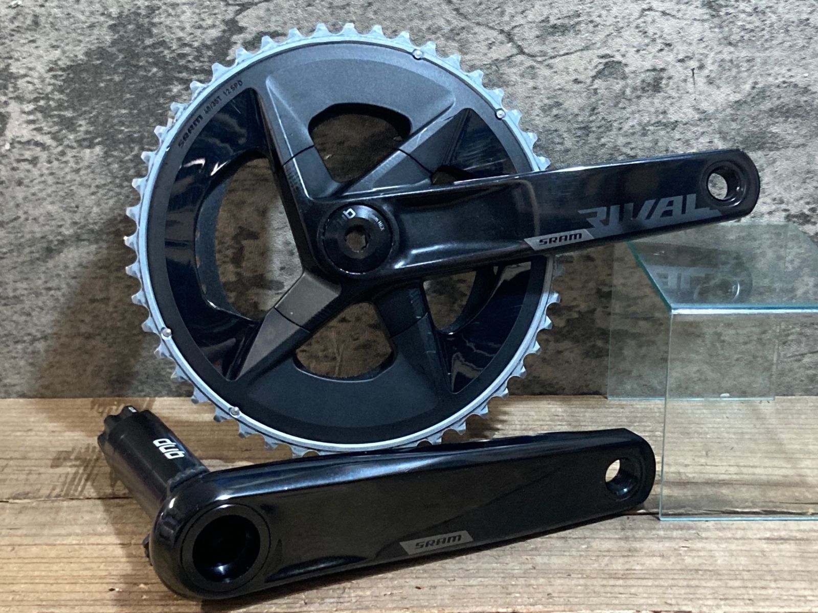 JW197 スラム SRAM Rival AXS クランクセット 48/35T 165mm