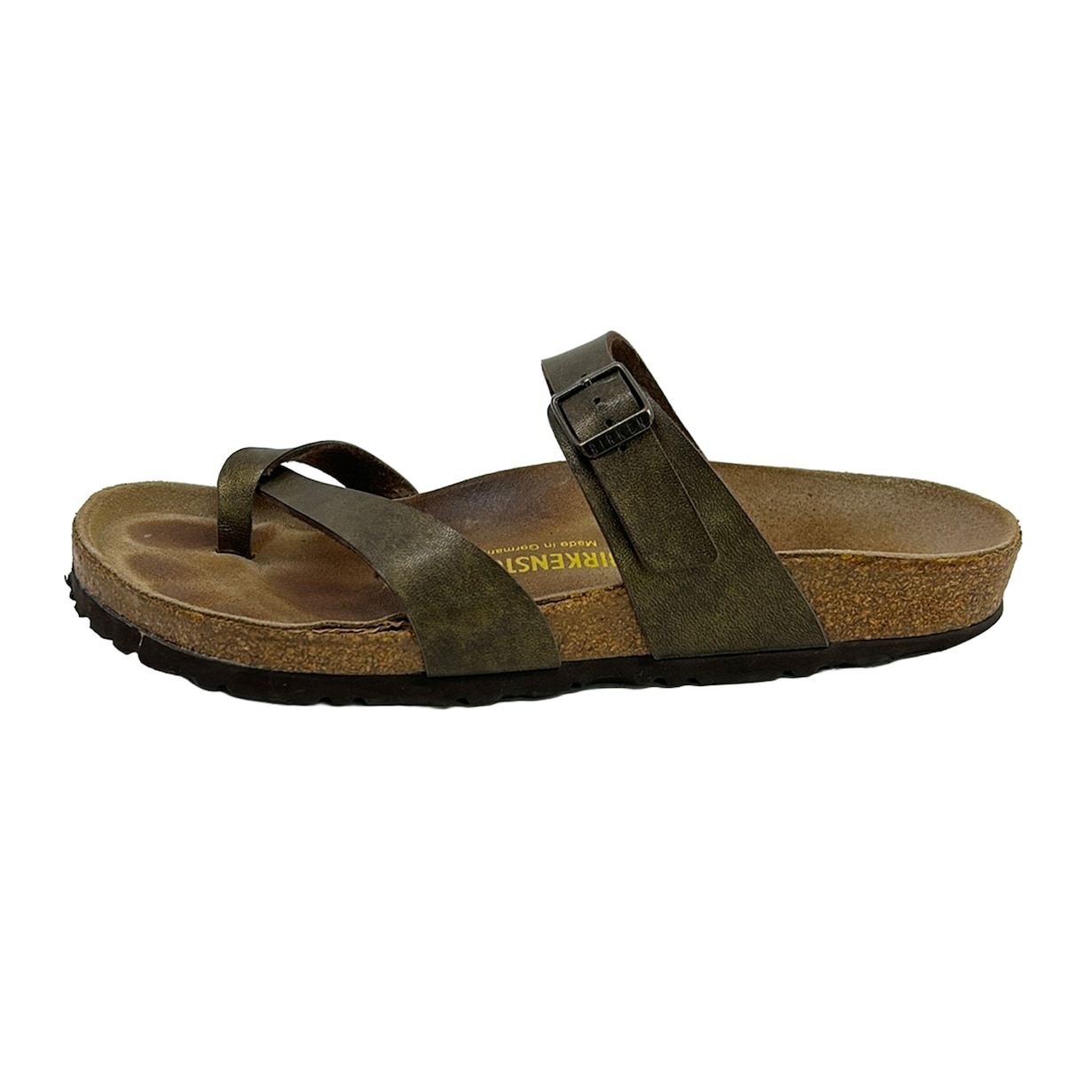 BIRKEN STOCK(ビルケンシュトック) サンダル 42 メンズ カーキ レザー