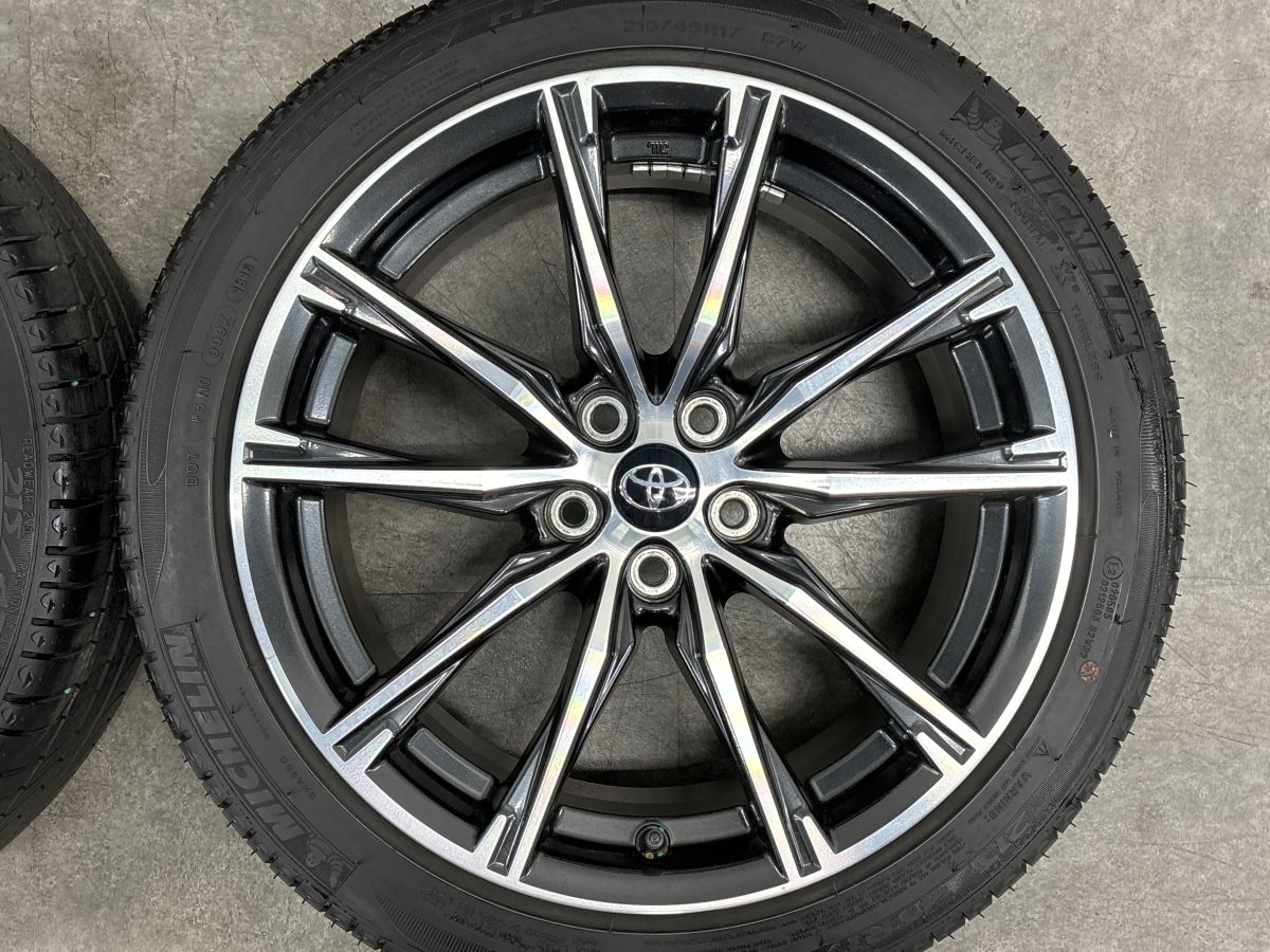 ホイールのみ販売可能】トヨタ 86 GTリミテッド 後期 純正 17in 7J +48