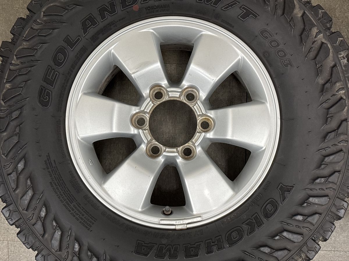 ノーマル戻し】トヨタ ハイラックスサーフ 純正 16in 7J +30 PCD139.7