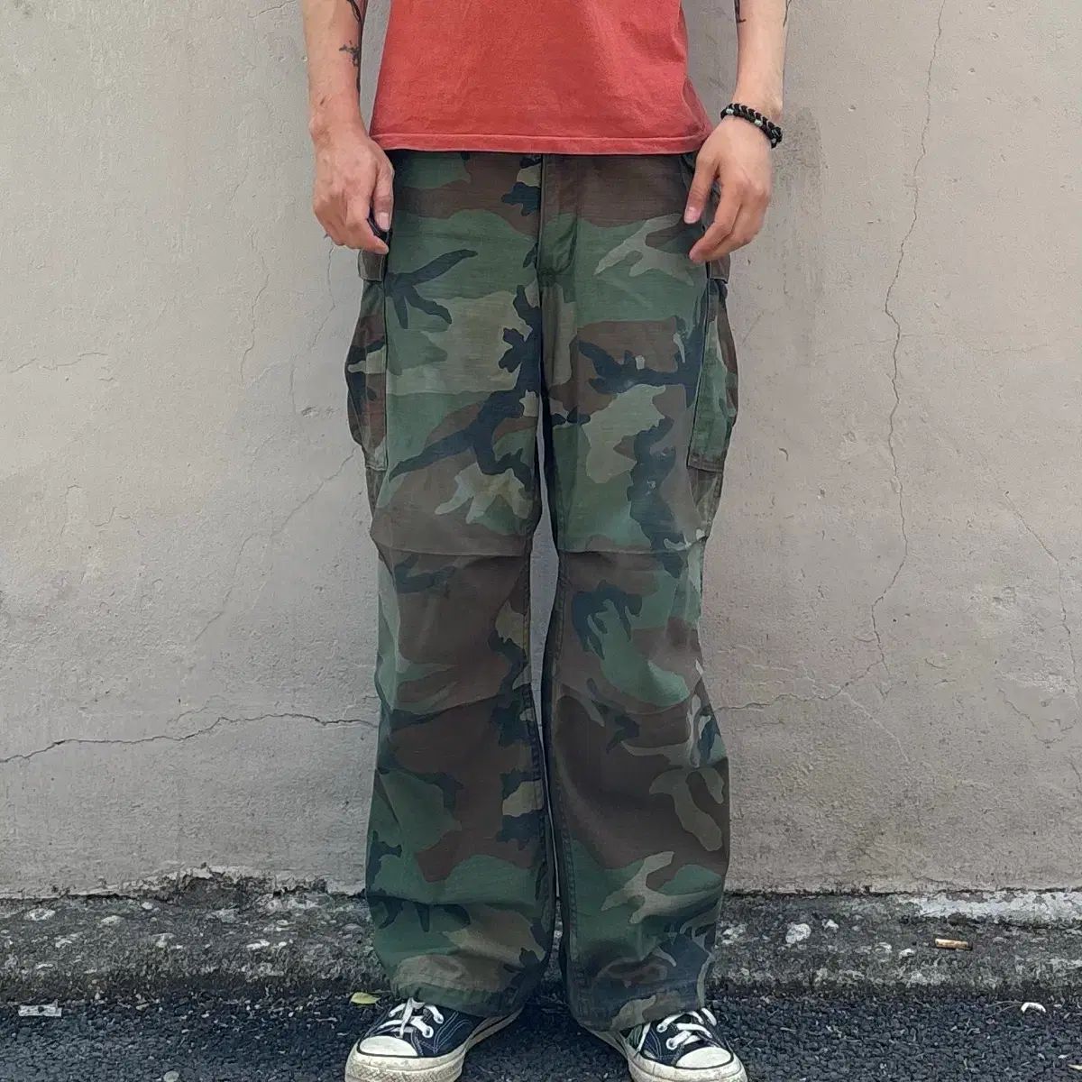 80年代 ミリタリー m65 パンツ