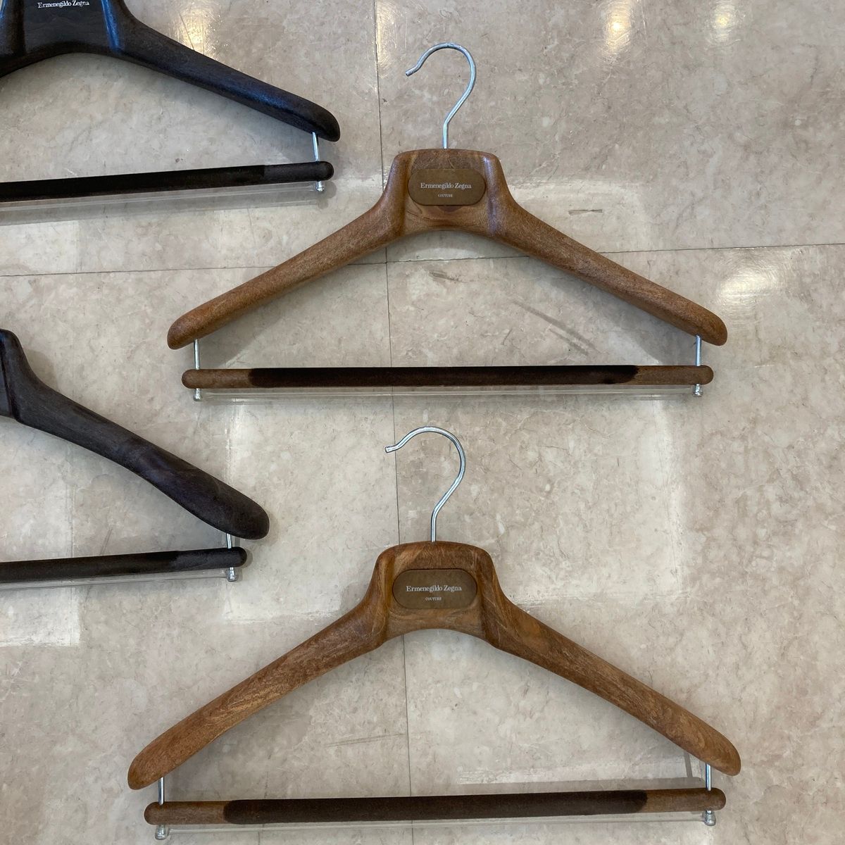 Ermenegildo Zegna 木製ハンガー &プラスチックハンガーセット Ermenegildo Zegna エルメネジルド ゼニア Ermenegildo Zegna Couture