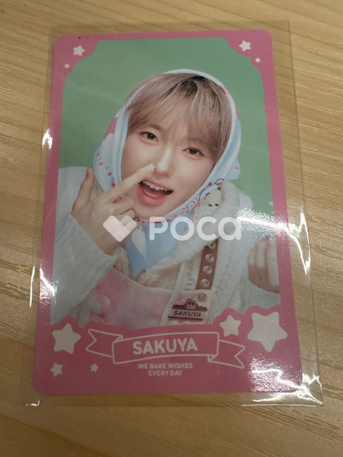 NCT サクヤ NCT WISH POP UP [WISH BAKERY] RANDOM PATISSIER CARD SET