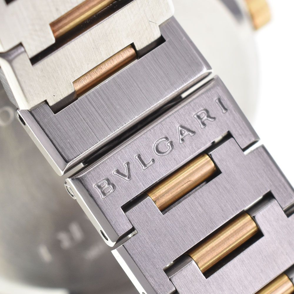 値下 ブルガリ BVLGARI BB38SG ブルガリ ブルガリ K18YG/SS 自動巻き 