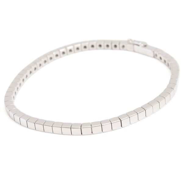 カルティエ ブレスレット レディース ラニエール ブレスレット ホワイトゴールド Cartier 750WG 中古