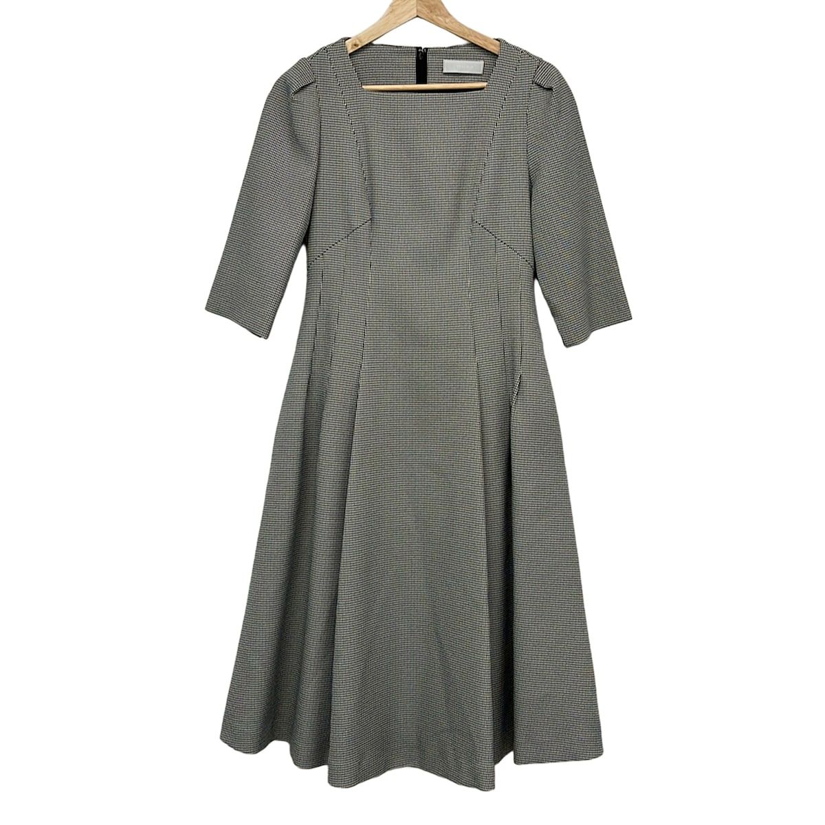 CELFORD(セルフォード) ワンピース サイズ36 S レディース美品 - 白×黒 七分袖/ロング 7,700円
